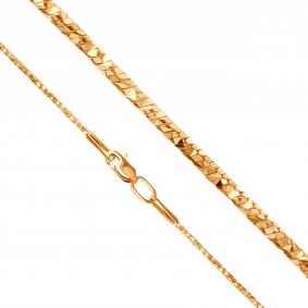 Золотая цепь плетение Снейк (Тонда) Karatov ЦПН11110050-09 ЦПН11110050-09 фото
