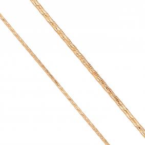 Золотая цепь плетение Снейк (Тонда) Karatov ЦПН21113025 ЦПН21113025 фото