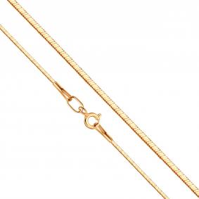 Золотая цепь плетение Снейк (Тонда) Karatov ЦПН21414030 ЦПН21414030 фото