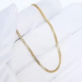 Цепь плетение Двойной Ромб из лимонного золота Karatov ЦРМ20592030 ЦРМ20592030 фото