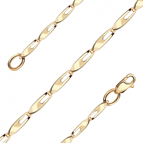 Золотая цепь плетение Фантазийное Красносельский ювелир ЦШ070 ЦШ070 фото