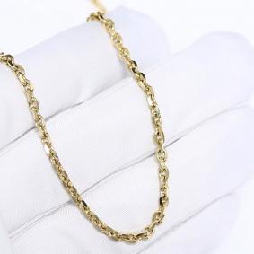 Цепь плетение Якорное из лимонного золота Karatov ЦЯК10194080 ЦЯК10194080 фото