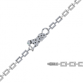 Браслет из белого золота Александра бр083-20сб с фианитом бр083-20сб фото