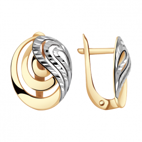 Золотые серьги Александра кл1090асбк кл1090асбк фото