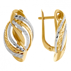 Золотые серьги Александра кл1936асбк кл1936асбк фото