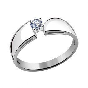Кольцо из белого золота Александра кл2218-62сб с Swarovski кл2218-62сб фото