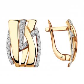 Золотые серьги Александра кл2366асбк кл2366асбк фото