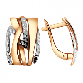 Золотые серьги Александра кл2366аск кл2366аск фото