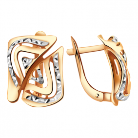 Золотые серьги Александра кл2388асбк кл2388асбк фото