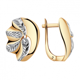 Золотые серьги Александра кл2662асбк кл2662асбк фото