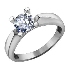 Золотое кольцо Александра кл2667-62с с Swarovski кл2667-62с фото