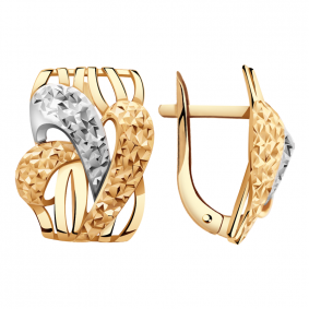 Золотые серьги Александра кл2962асбк кл2962асбк фото