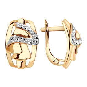 Золотые серьги Александра кл2963асбк кл2963асбк фото