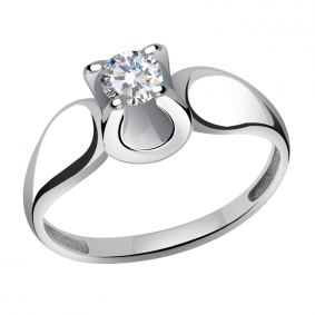 Кольцо из белого золота Александра кл3042-62сб с Swarovski кл3042-62сб фото