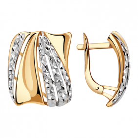 Золотые серьги Александра кл3174асбк кл3174асбк фото