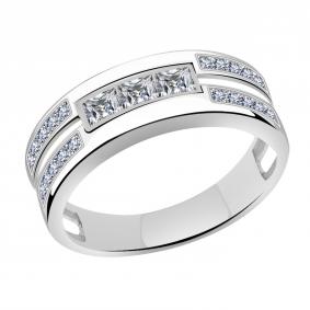 Кольцо из белого золота Александра кл3271-62сб с Swarovski кл3271-62сб фото