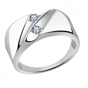 Кольцо из белого золота Александра кл3364-62сб с Swarovski кл3364-62сб фото