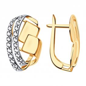 Золотые серьги Александра кл3783асбк кл3783асбк фото