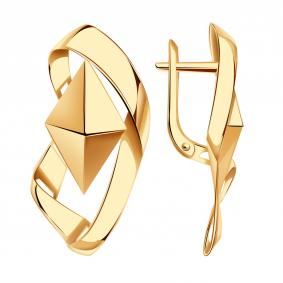 Золотые серьги Александра кл4394аск кл4394аск фото