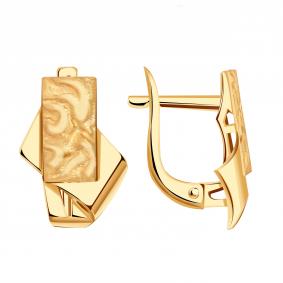 Золотые серьги Александра кл4688аск кл4688аск фото