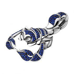 Подвеска из белого золота Александра п1009-20сб-с с фианитом п1009-20сб-с фото