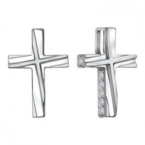 Подвеска из белого золота Александра п1189сб с фианитом п1189сб фото