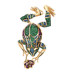 Золотая подвеска Александра п803-20ск-гзрс с фианитом п803-20ск-гзрс фото