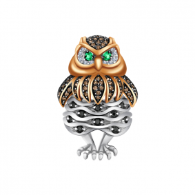 Золотая подвеска Александра п950-20сбк с фианитом п950-20сбк фото