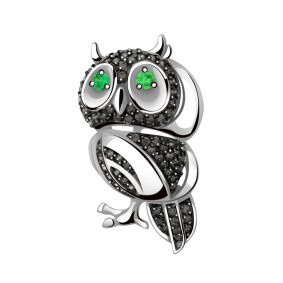 Подвеска из белого золота Александра п951-20сб с фианитом п951-20сб фото