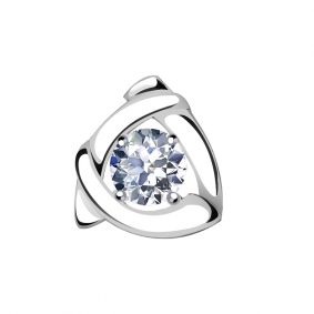 Подвеска из белого золота Александра п958-62сб с Swarovski п958-62сб фото