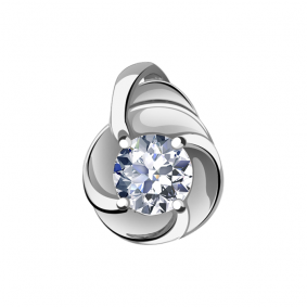 Подвеска из белого золота Александра п959-62сб с Swarovski п959-62сб фото