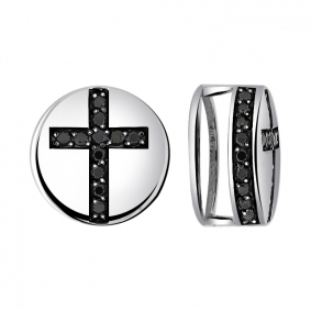 Подвеска из белого золота Александра п980-20сб с фианитом п980-20сб фото