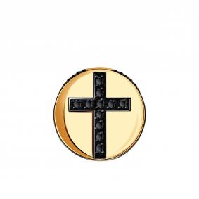 Золотая подвеска Александра п980-20ск-ч с фианитом п980-20ск-ч фото