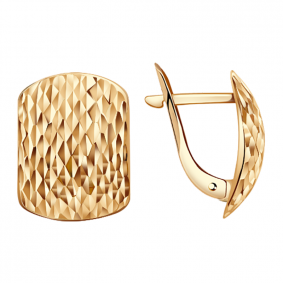 Золотые серьги Александра с460ск с460ск фото