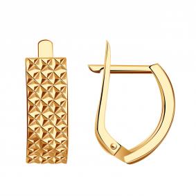 Золотые серьги Александра с470ск с470ск фото