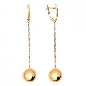 Золотые серьги Александра с532ск с532ск фото