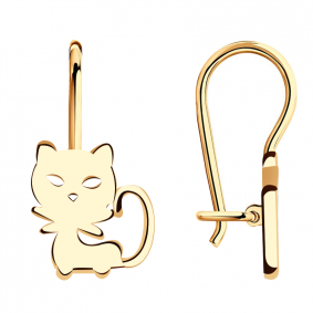 Золотые серьги Александра с607ск с607ск фото