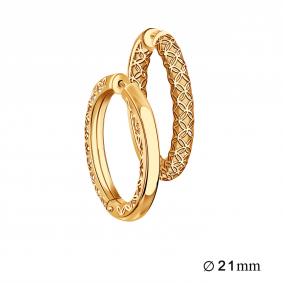 Золотые серьги-трансформеры Александра с717аск с717аск фото