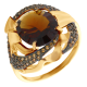 Золотое кольцо Александра кл2136-34с с фианитом, гранатом и ситаллом