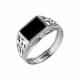 Серебряное кольцо Караваевская ювелирная фабрика 51-0079ю с ониксом
