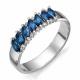 Серебряное кольцо АЛЬКОР 01-0271/0НСЛ-00 с фианитом
