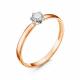 Золотое кольцо ERA Jewellery 01-00593-02-001-01-01 с бриллиантом