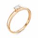 Золотое кольцо ERA Jewellery 01-01037-01-001-01-01 с бриллиантом