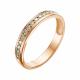 Золотое кольцо ERA Jewellery 01-01330-01-034-01-05 с коньячным бриллиантом