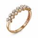 Золотое кольцо ERA Jewellery 01-01903-01-034-01-05 с коньячным бриллиантом