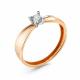 Золотое кольцо ERA Jewellery 01-02376-01-001-07-01 с бриллиантом