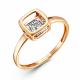 Золотое кольцо ERA Jewellery с танцующим бриллиантом 01-02997-02-001-02-01