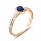 Золотое кольцо ERA Jewellery 01-03222-01-002-01-01 с сапфиром