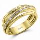 Кольцо из лимонного золота ERA Jewellery 01-03430-05-001-01-01 с бриллиантом