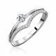 Серебряное кольцо Platina 01-0406-00-401-0200 с фианитом